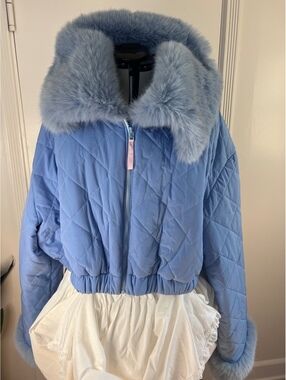 Lovers Puffer jacket - Robin Egg by Selkie XXL NWT